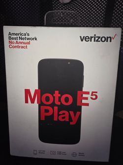 Motorola Moto E5 Play Verizon Smartphone
