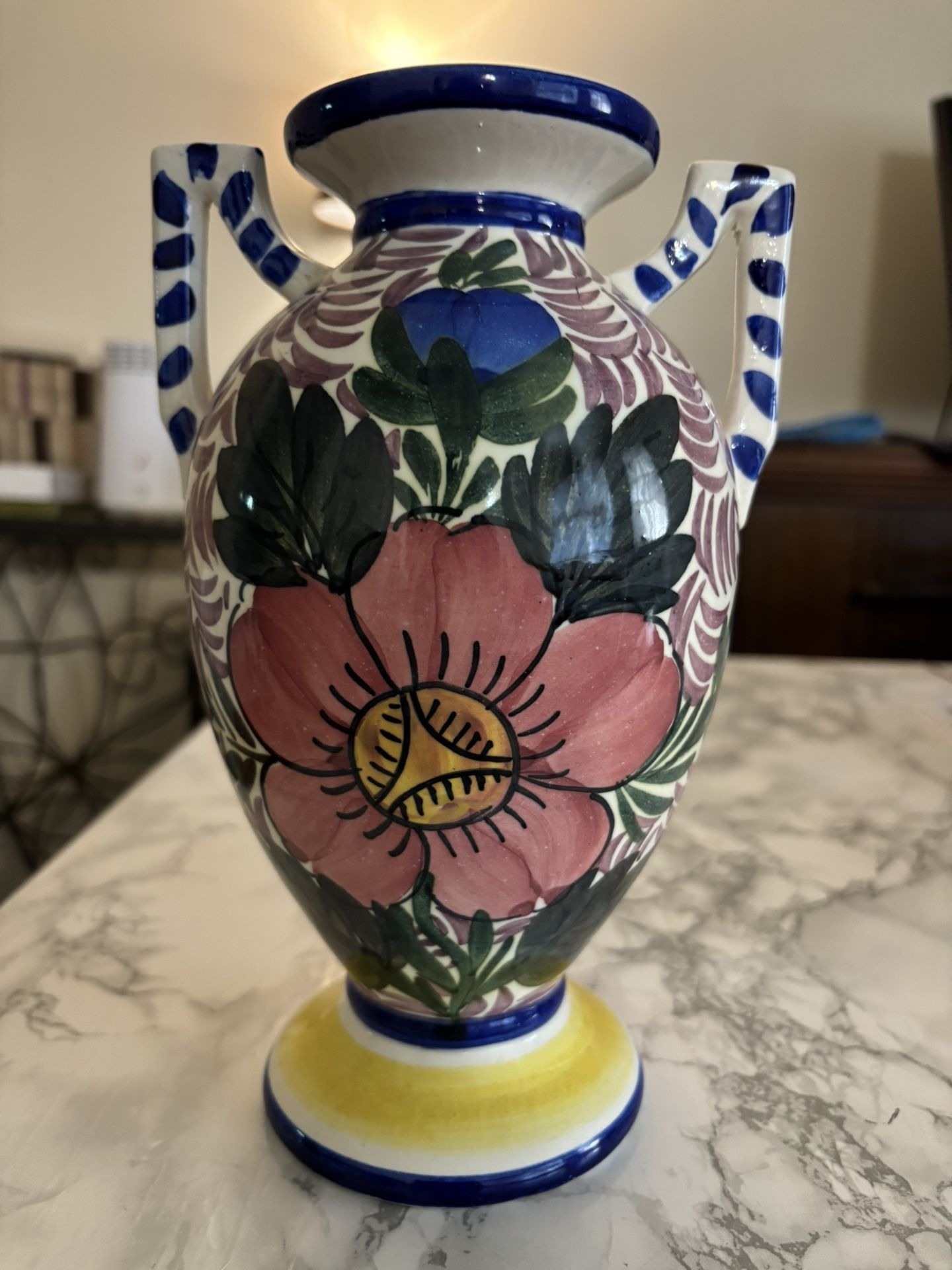 Bright Colorful Vase