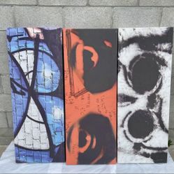 3 Canvas Prints 