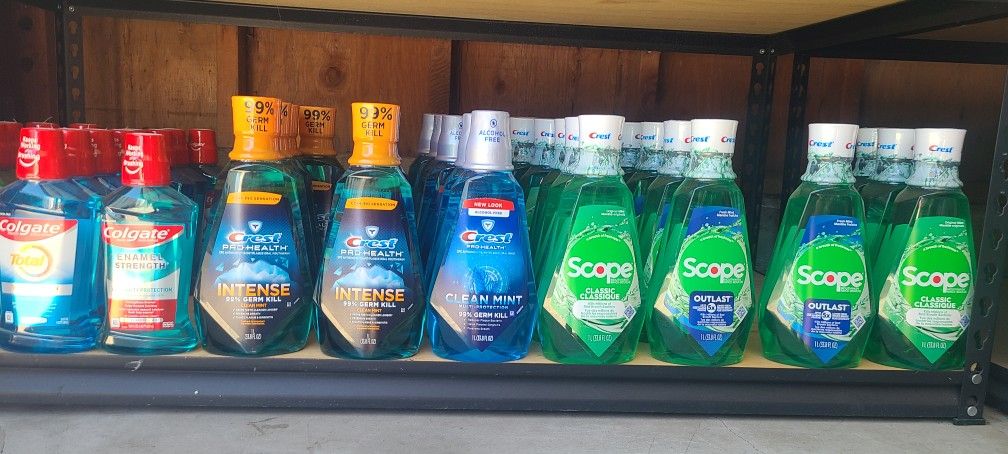 Crest, Scope Mouthwash 1L