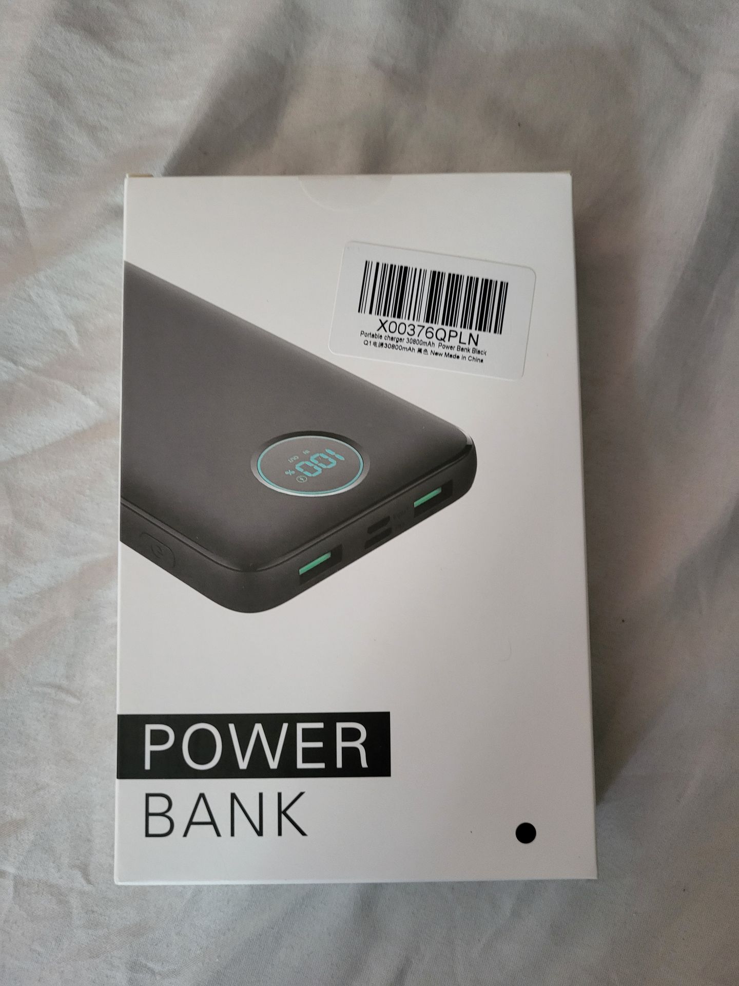 Unopened 30800mAh Power Bank