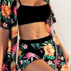 SEXY Tie Side Halter Triangle Bikini Swimsuit *NEW*