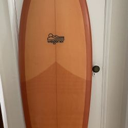Jon Wegener 5’8  “Go Cart” Fish 5-Fin Surfboard