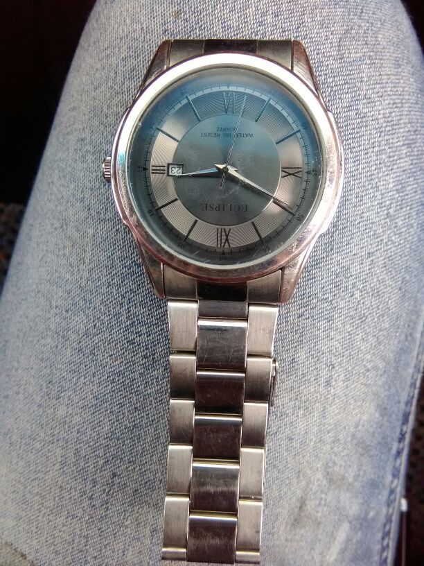 Eclipse watch water deals 165 resist quartz
