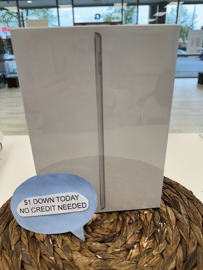 Apple iPad 9th Generation NEW Pay $1 DOWN AVAILABLE NO CREDIT NEEDED