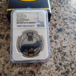 2021 Batmobile 1997 Batmobile Silver Coin 