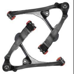 4WD Front Lower Control Arms with Polyurethane Bushings for 1 Chevy Silverado GMC Sierra 1500, 2000-2006 Suburban 1500 Tahoe Yukon/Yukon XL 15
