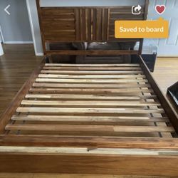 Walnut Bed Frame