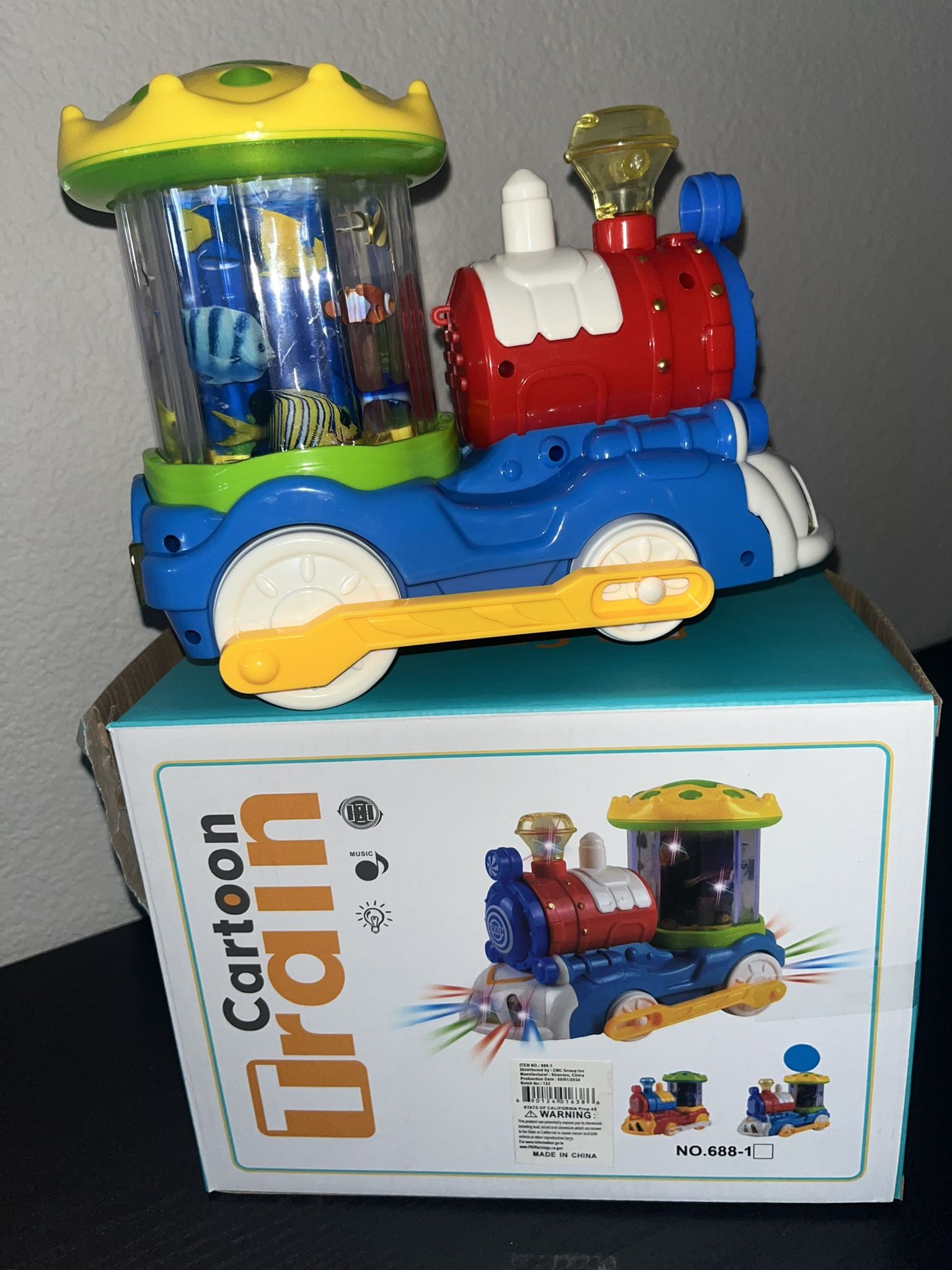 Light Up Train Toy