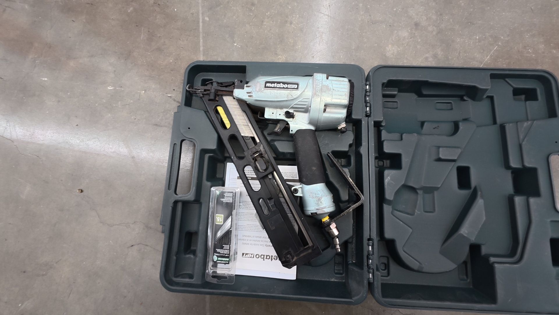 DIY. Rent a 15 Gauge Nailer