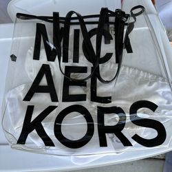 Michael Kros Clear Bag