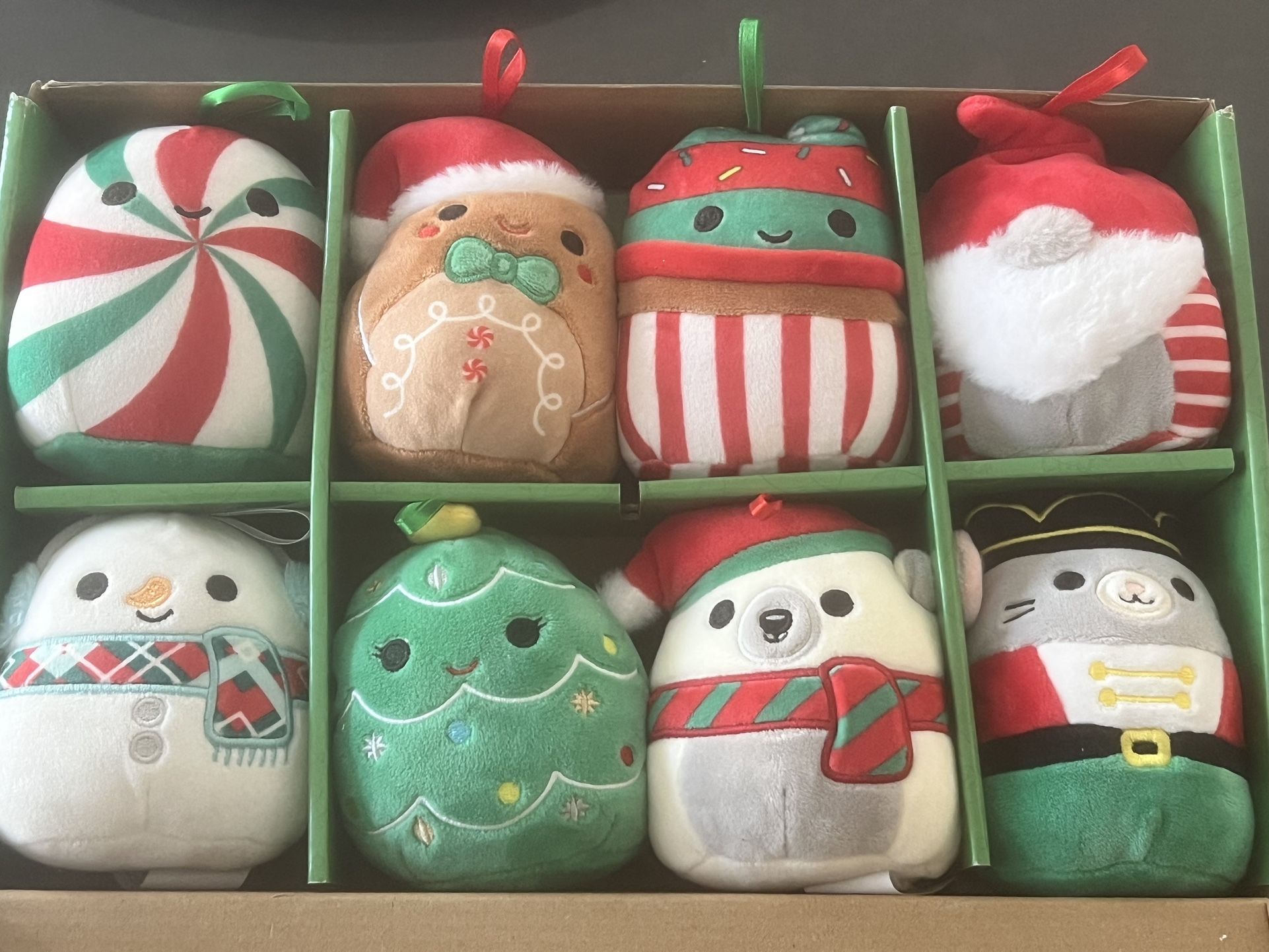 Squishmallows Ornament Set 8pc