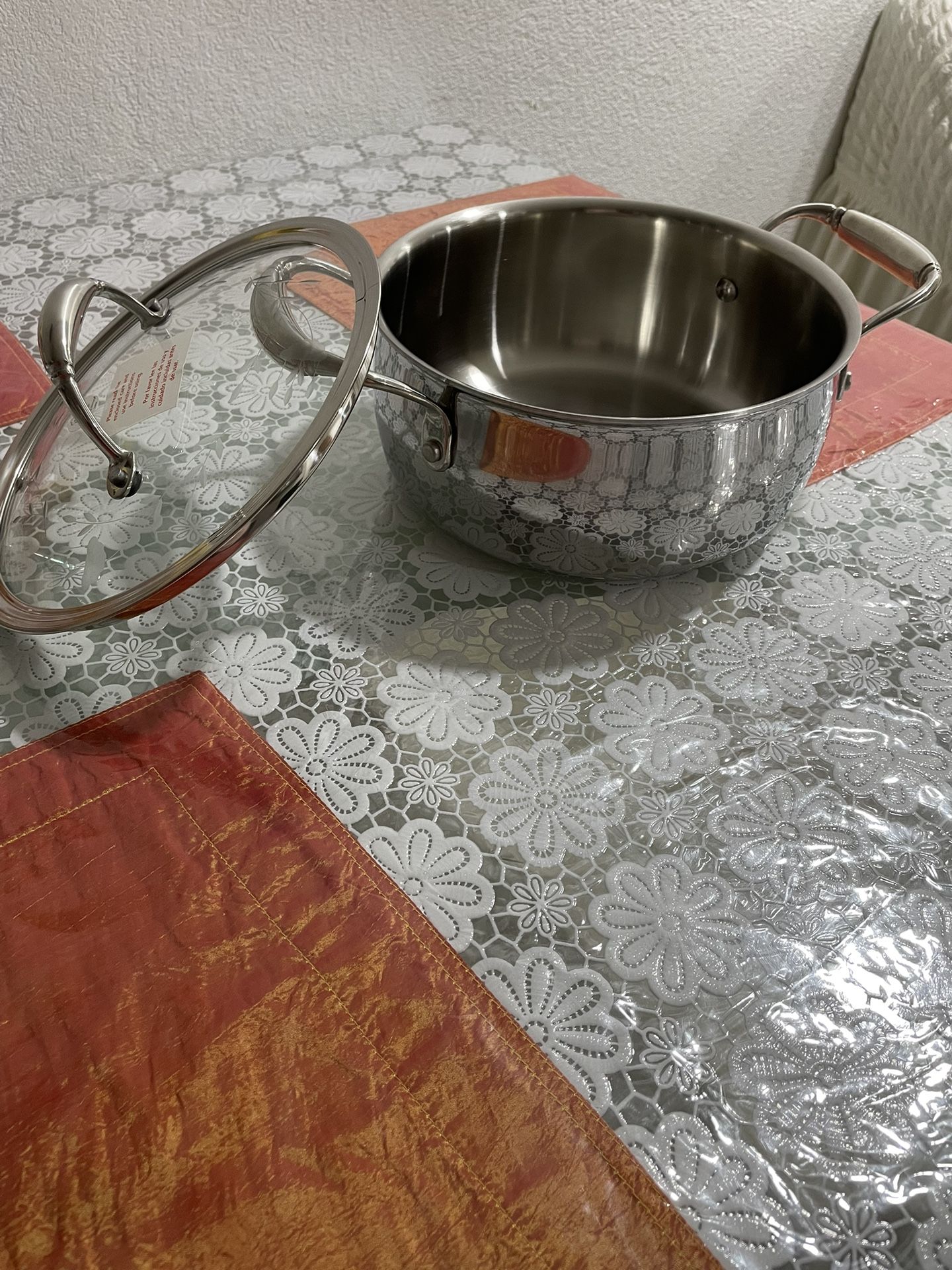 Princess House Tri-ply Stainless Steel 3 1/2Qt #6210