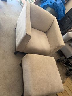 Chair & Ottoman