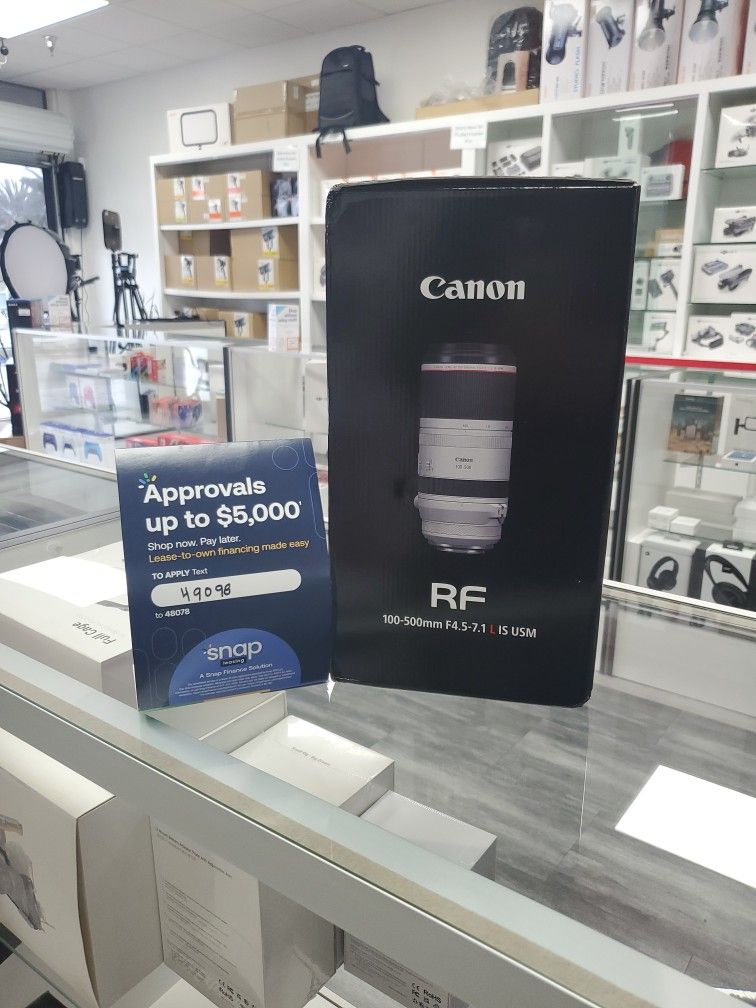 Canon RF 100-500mm F4.5-7.1 L IS USM