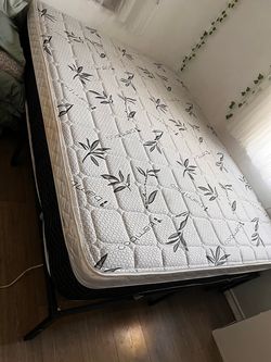Queen Bamboo top bed