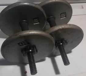 Dumbbells Total Of 40lbs