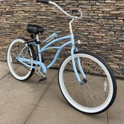 Firmstrong “ Urban Lady “ 26 Inch Beach Cruiser Baby Blue 
