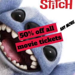 50% Off All Cinemark Movie Tickets