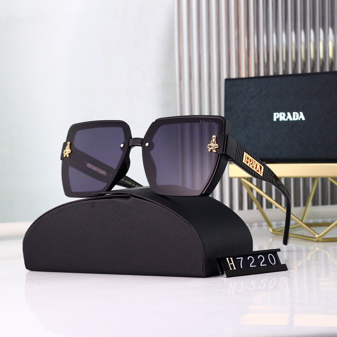 WOMENS PRADA CIRCLE SUNGLASSES