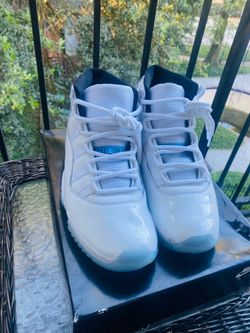 Air Jordan Retro 11 Legend Blue / Columbia 9.5