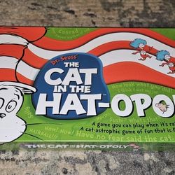 Monopoly Dr. Seuss' The Cat In The Hat-Opoly (2003)  Brand New & Factory Sealed!