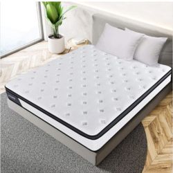 VOSAREA Full Size Mattress, Full Memory Foam Mattress in a Box, 9. 8 Inches Gel