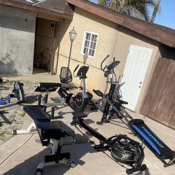 Gym  Equipment Set - Open For Offers