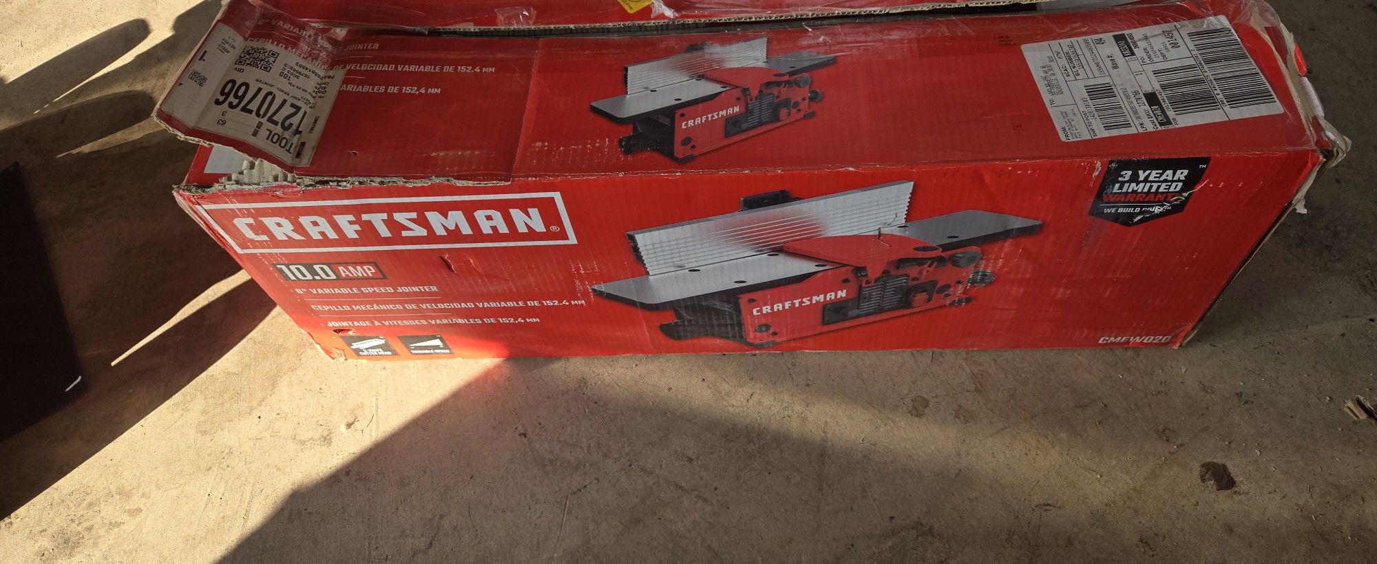 Craftsman Jointer
