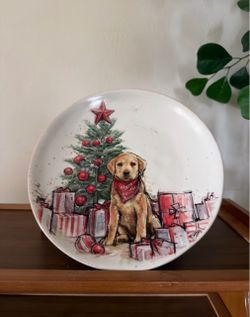 Christmas Decorative Ceramic Plate