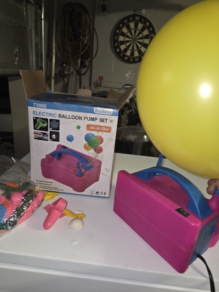 Electric Balloon Pump Set