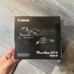 Canon Powershot G7x mark iii