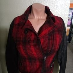 Checkered Jacket Size M $30