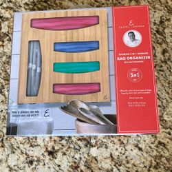 Bamboo 5 In 1 Bag Organizer 