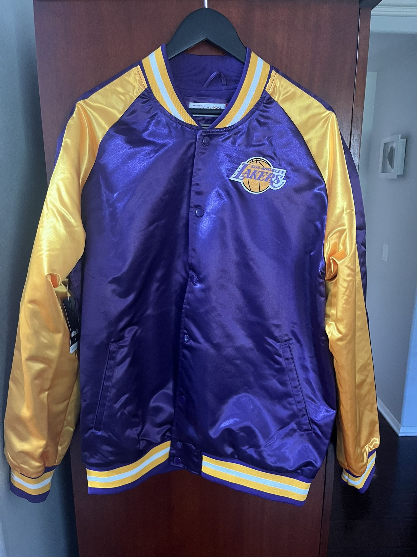 Los Angeles Lakers Satin Jacket