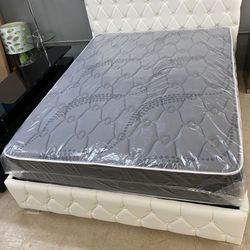 Queen Size Mattress 12” Inches Thick Plush Firm New From Factory Wrapped in Plastic Also Available: Twin, Full And King Same Day Delivery  🚚 