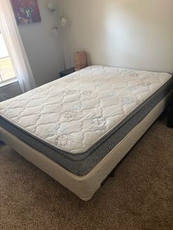 Queen Mattress with Box Spring