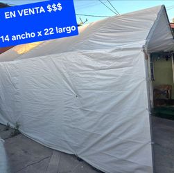 En venta carpa 14 ancho x 22 largo ... For Sale canopy tent 14 wide x 22 long