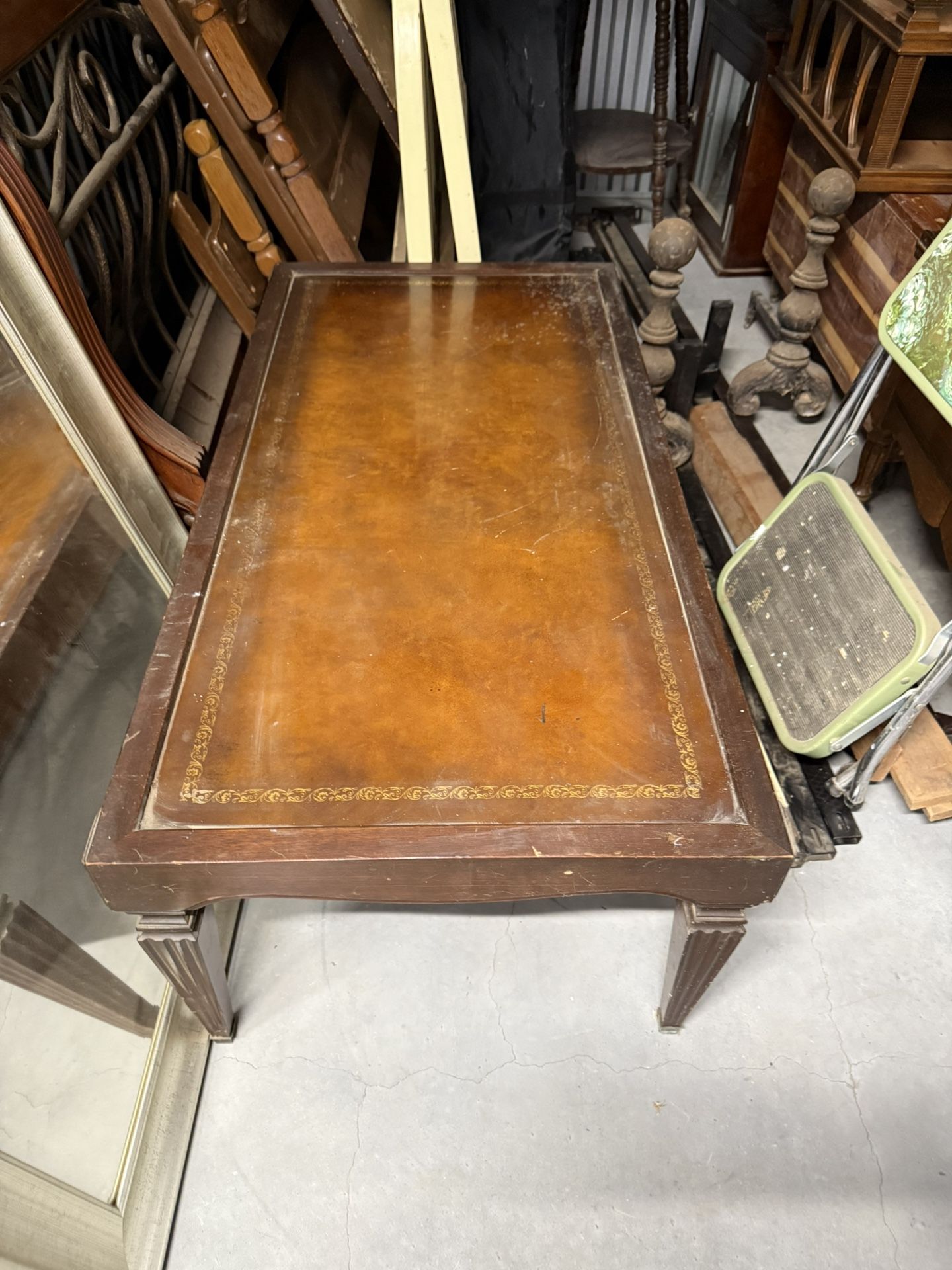 Antique coffee table