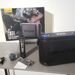 New W-KING 120W RMS-150W Peak Portable Bluetooth Speaker Loud, 2.1 Stereo 3-Way Large Party Outdoor Wireless Speaker w/Bass&Treble Adjust/Guitar&MIC P