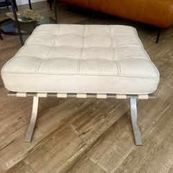 White Ottoman For Sale