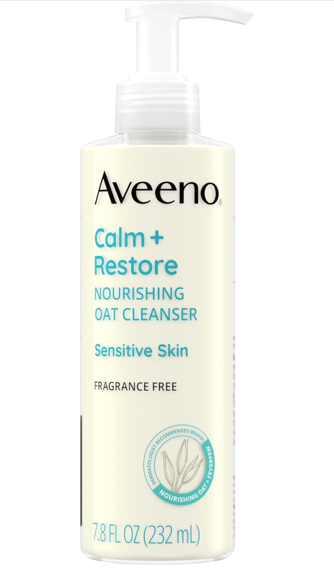 Aveeno Calm and Restore Nourishing Oat Cleanser - 7.8 fl oz