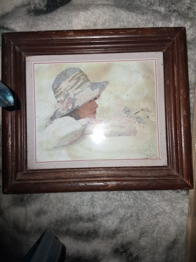 Vintage Handmade Picture 