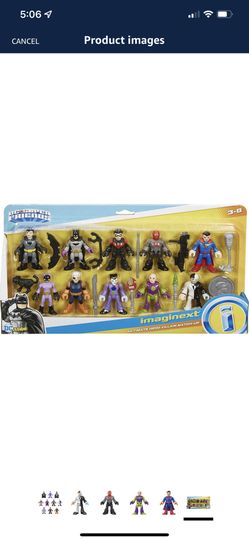  Imaginext DC Super Friends Ultimate Hero Villain Match-Up Figure Set 