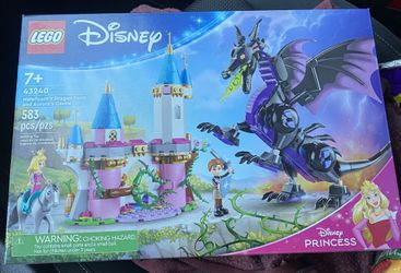LEGO Disney Princess Maleficent’s Dragon Form Building Set for Kids