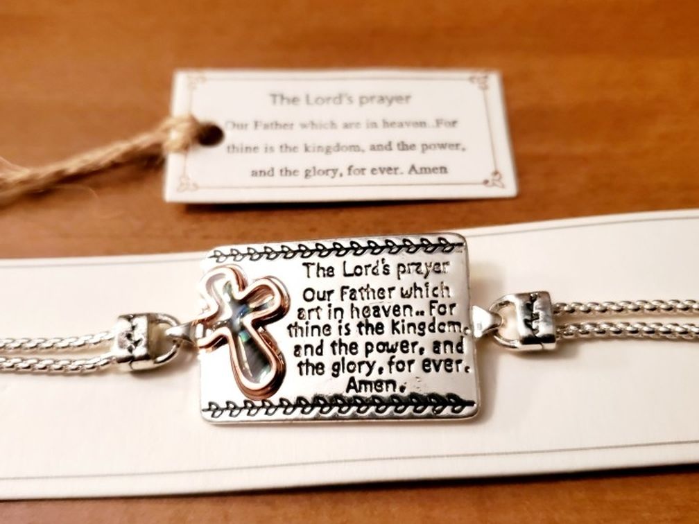 "The Lords Prayer" Magnetic Bracelet