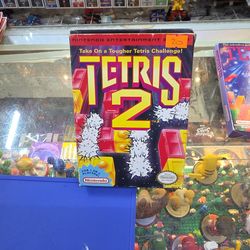 Tetris  2 (Nintendo NES, 1989) no manual Authentic Tested