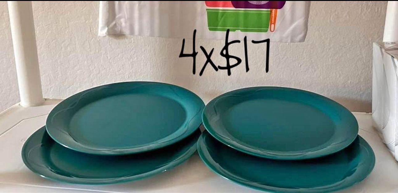 Tupperware Set De Platos Grandes