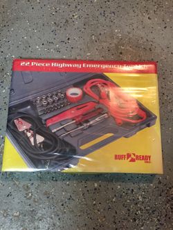 Tool kit ( 22 piece highway emergency )