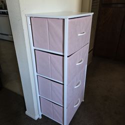 Fabric Drawers (Pink)